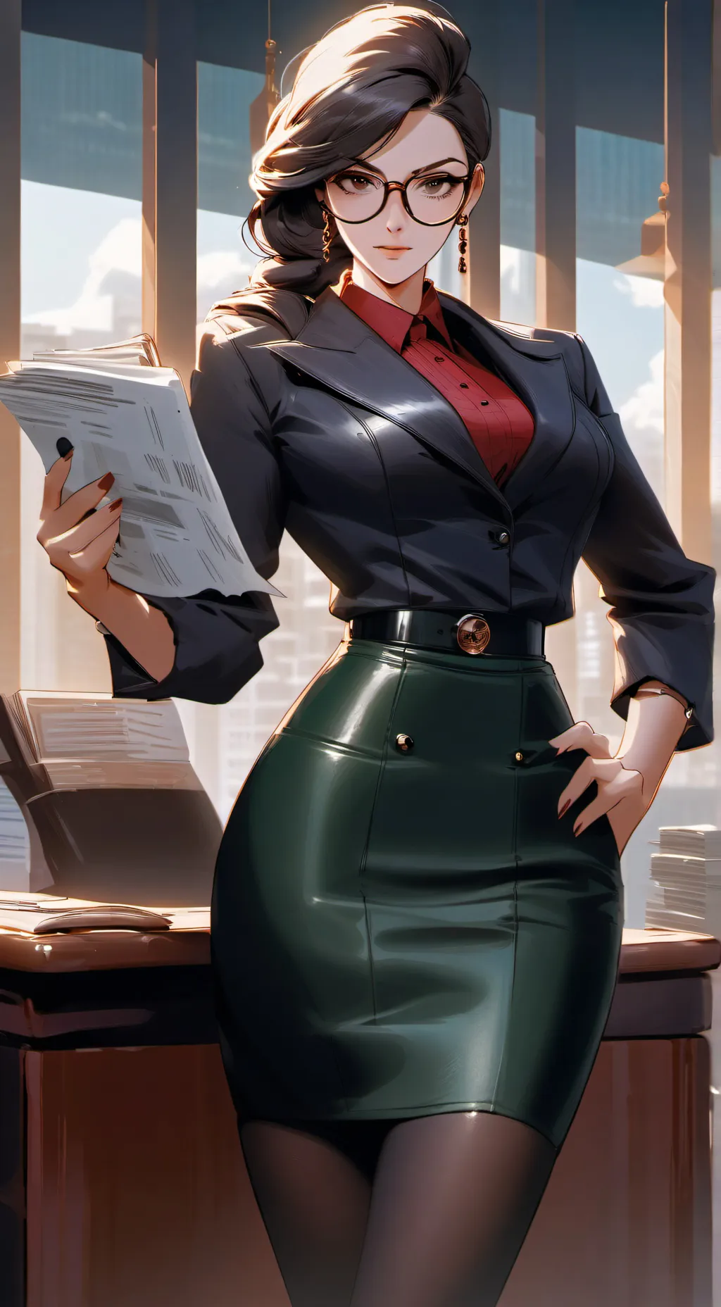 ai character: Reyna Sharon background