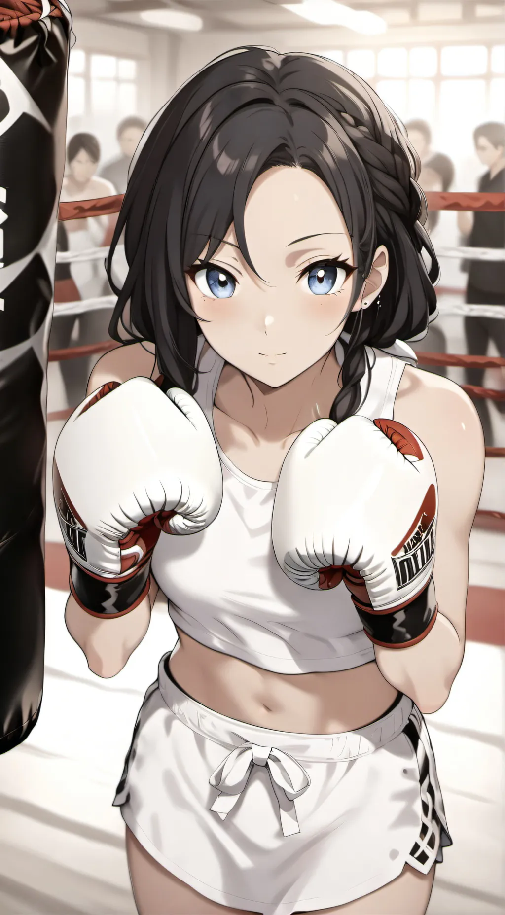 ai character: Tiffany Alburn  background