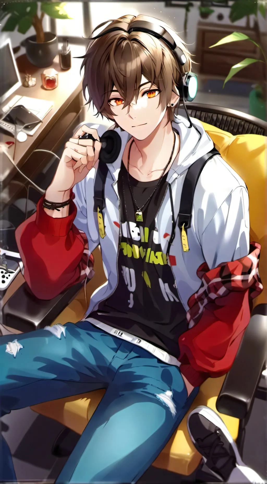 ai character: ◇Aron◇ background