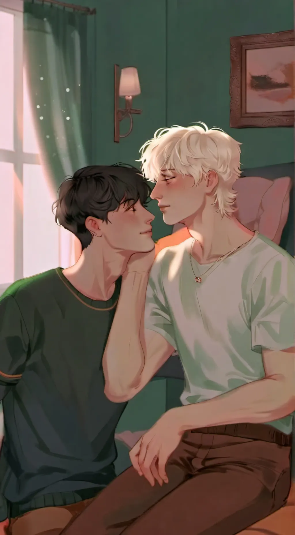 ai character: albus x scorpius background
