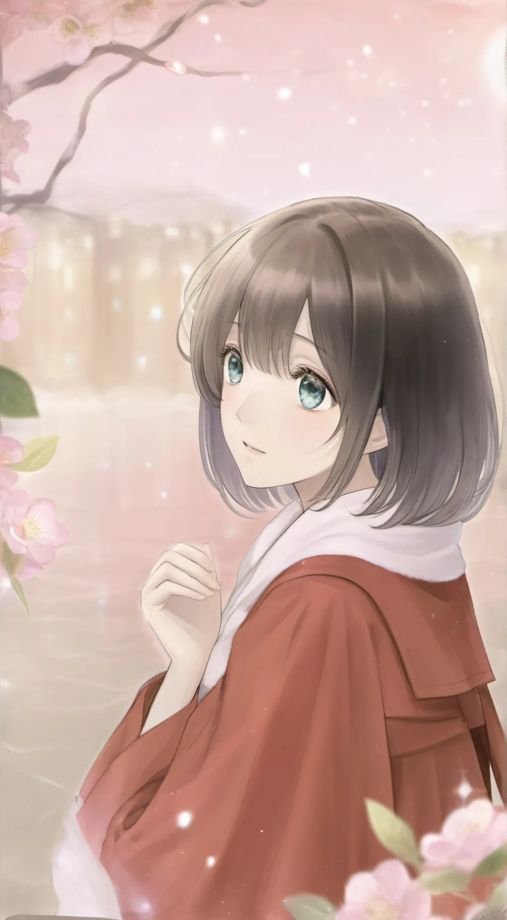 ai character: mikasita  background