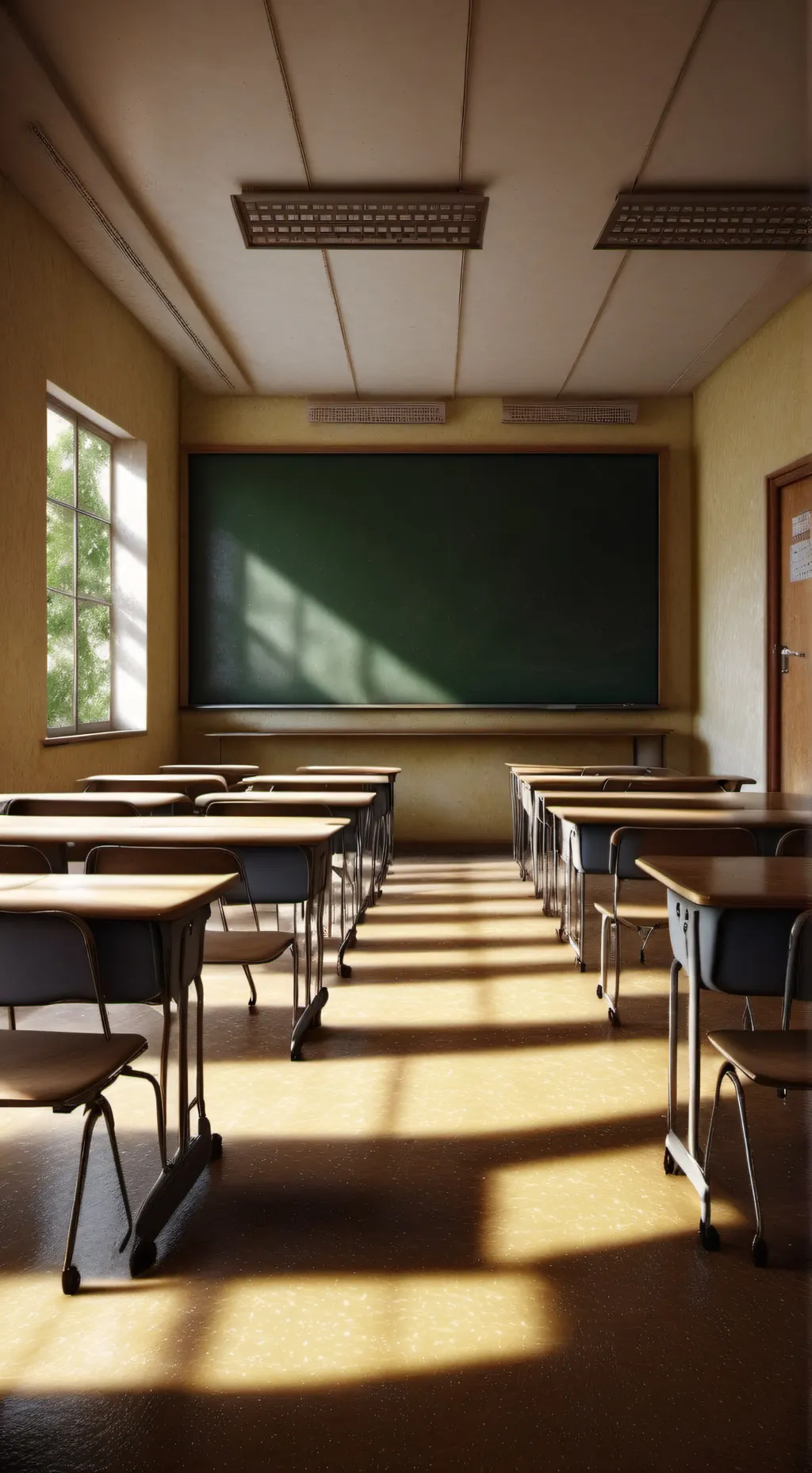 ai character: MHA kiss school background
