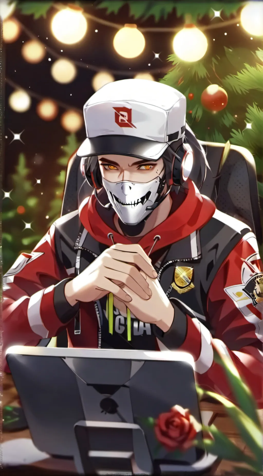 ai character: cod x kpdh background