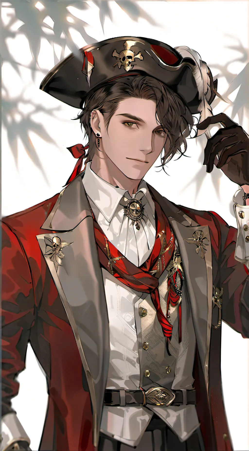 ai character: Captain Spark background