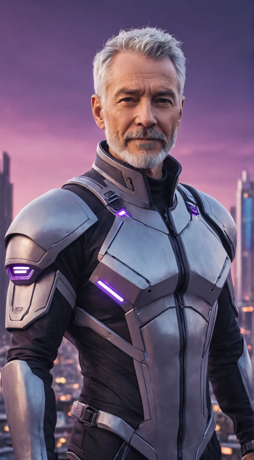 ai character: Scott Hughes  background