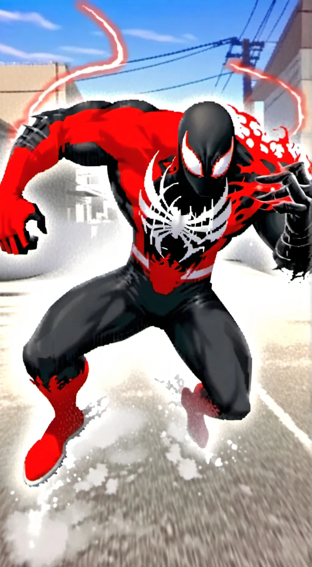 ai character: Venom background