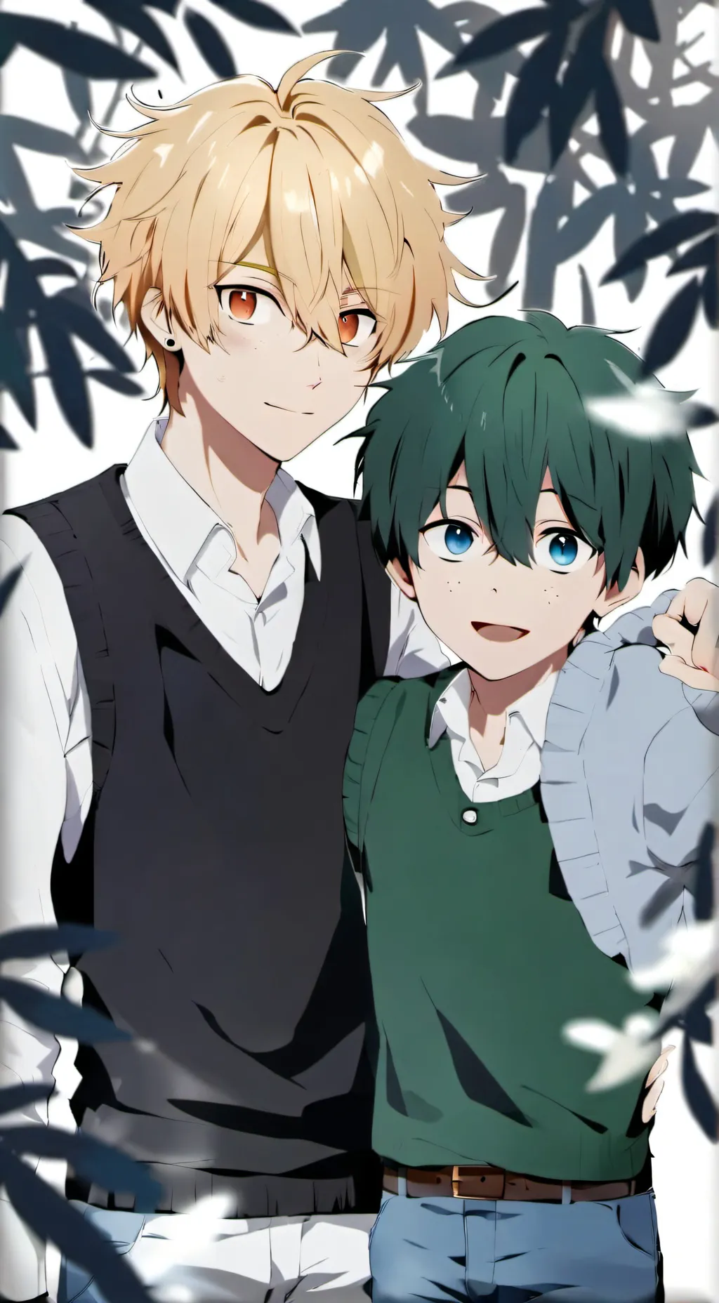 ai character: Bakudeku background