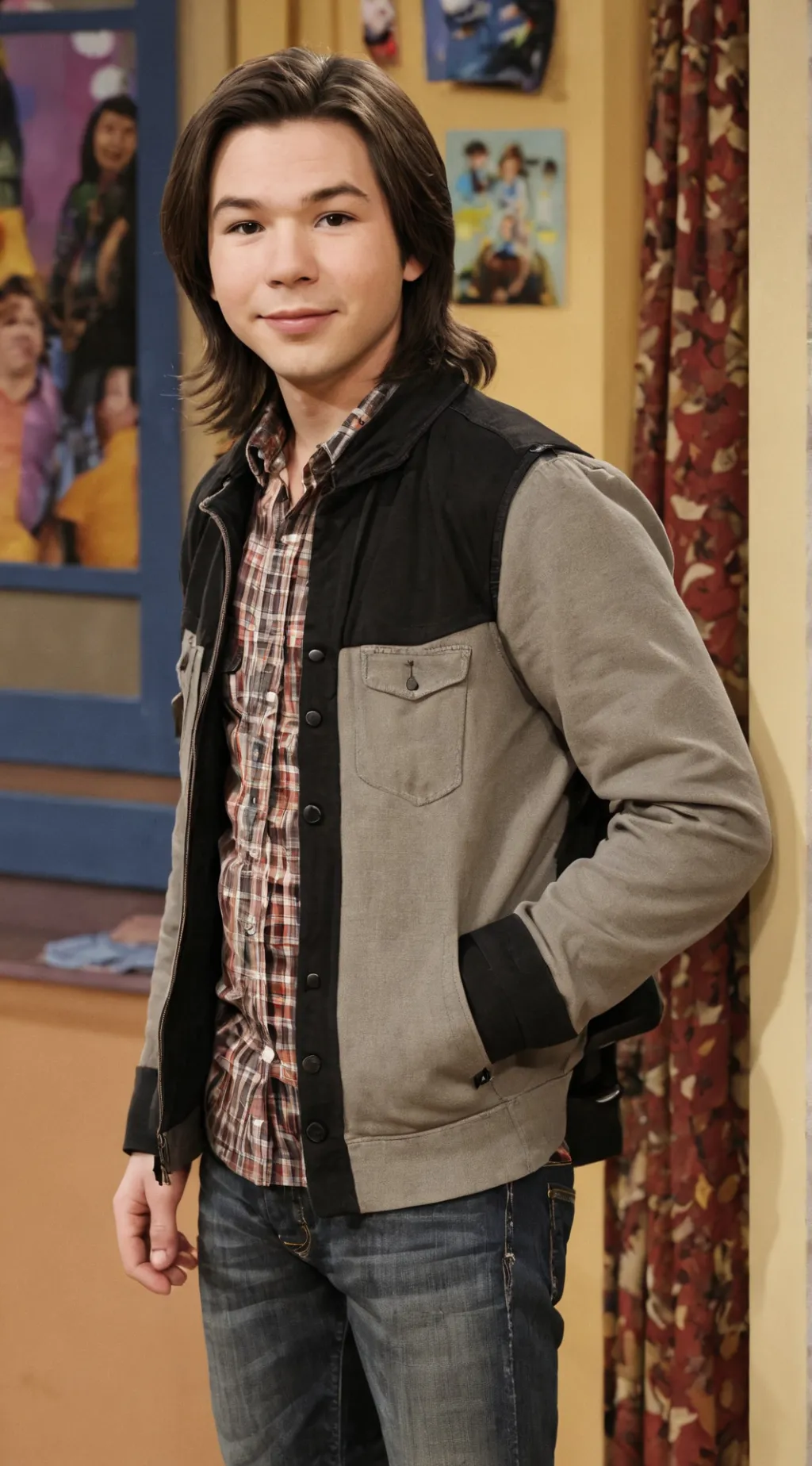 ai character: Freddie  background