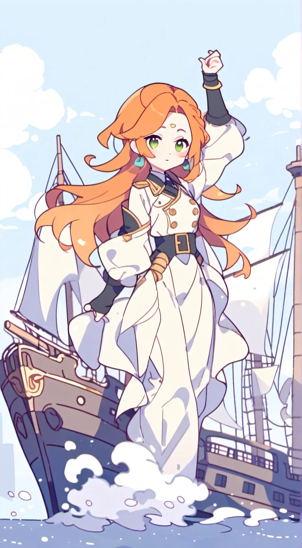ai character: Nami background