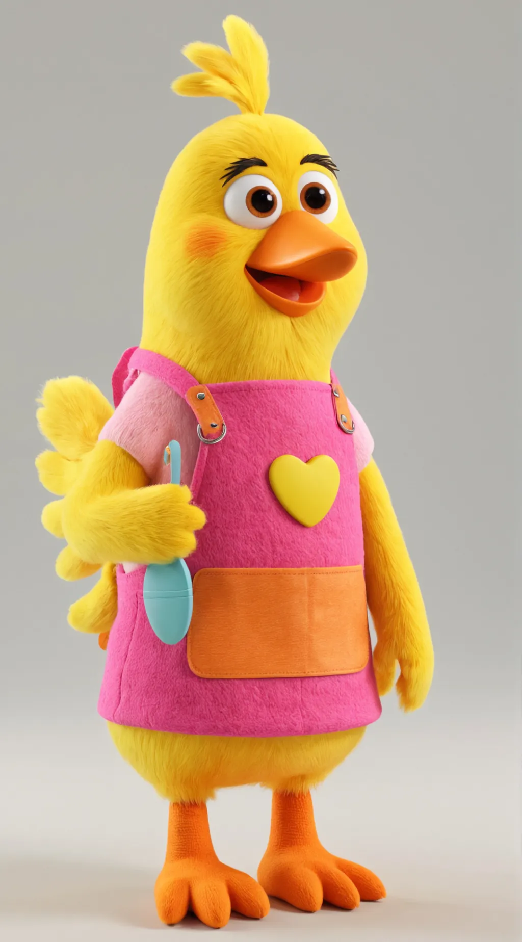 ai character: Birdy background