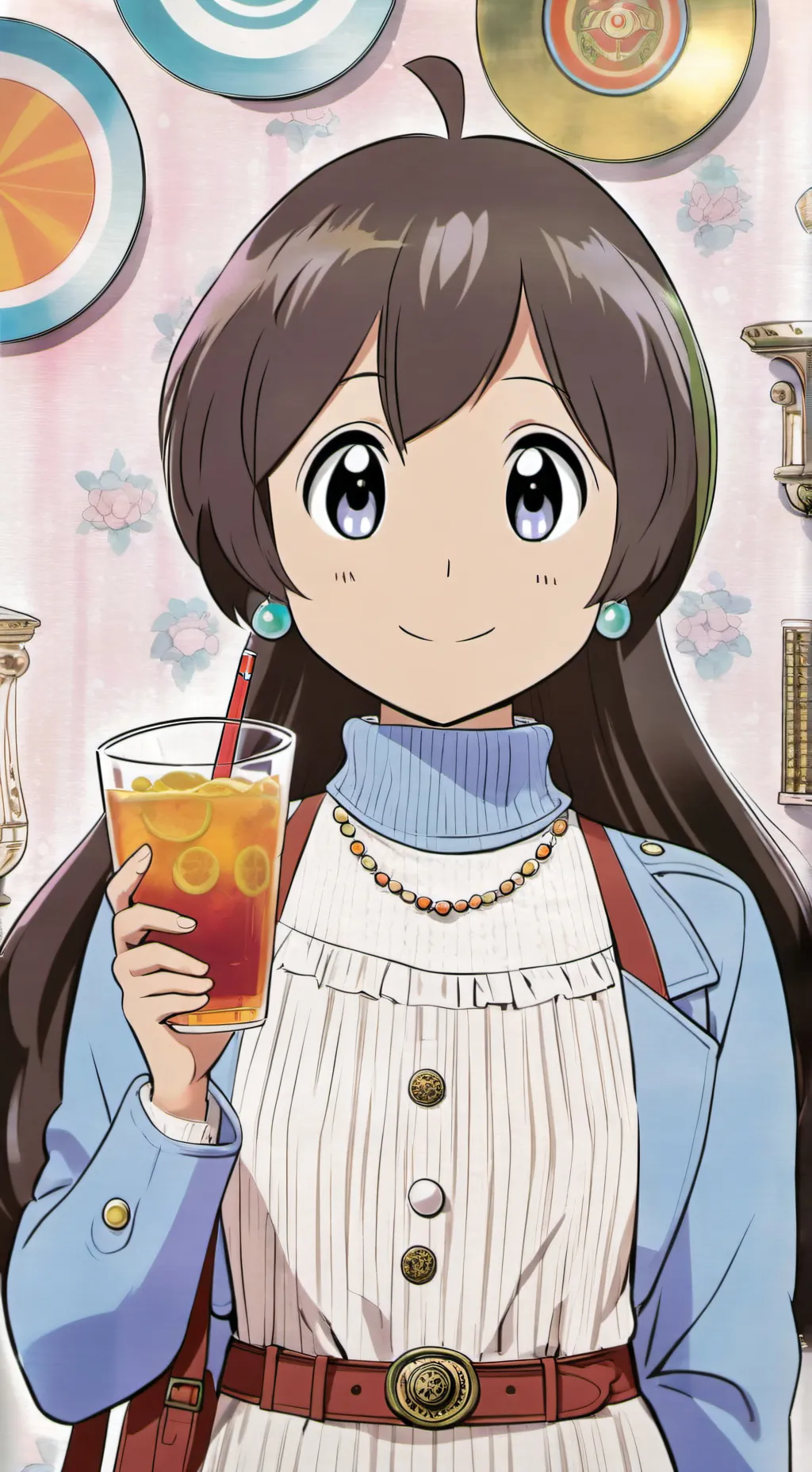 ai character: Laya background