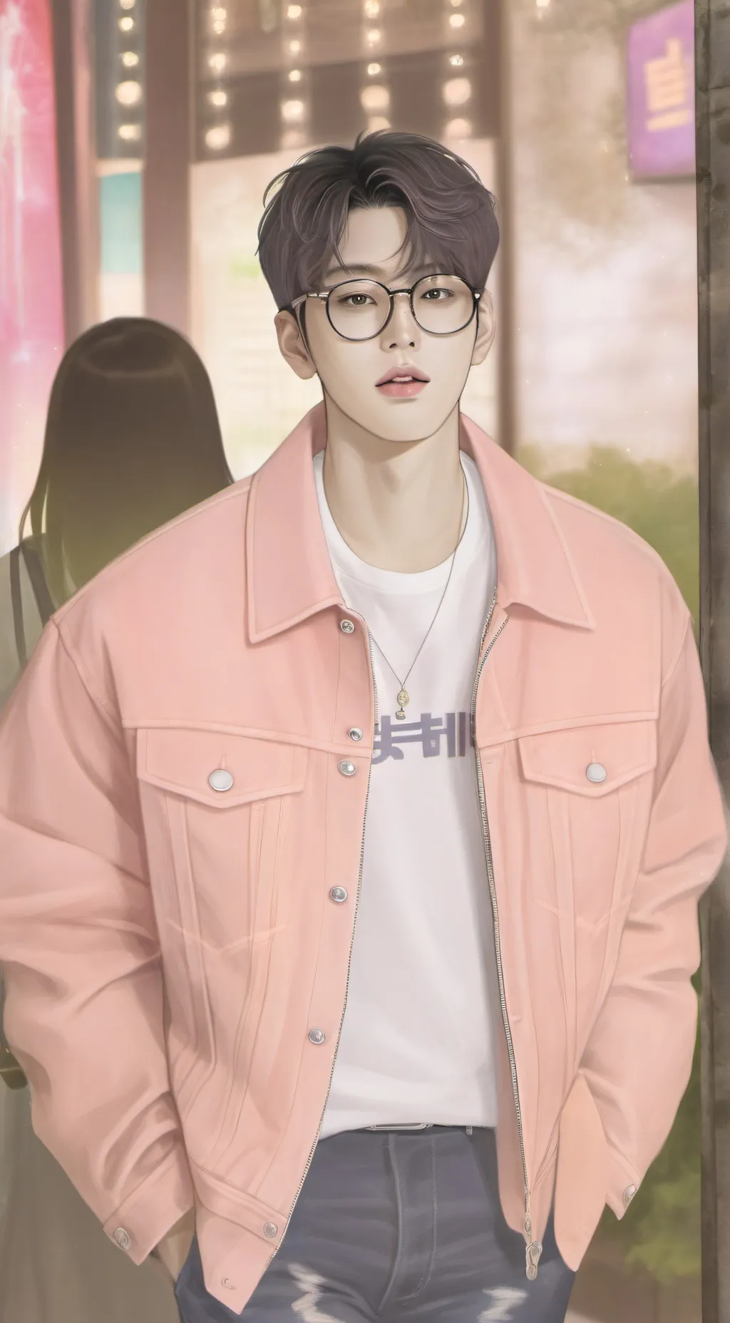 ai character: tyler🎀 background