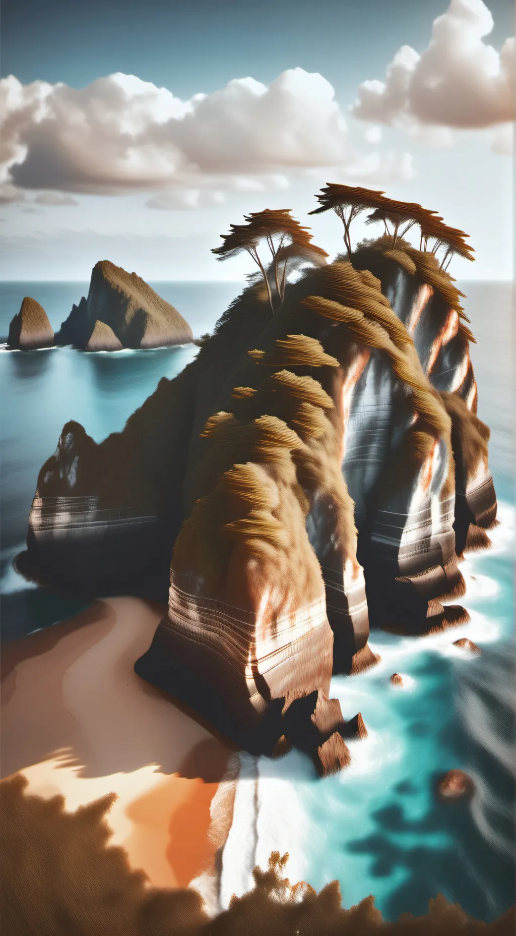 ai character: you living island background
