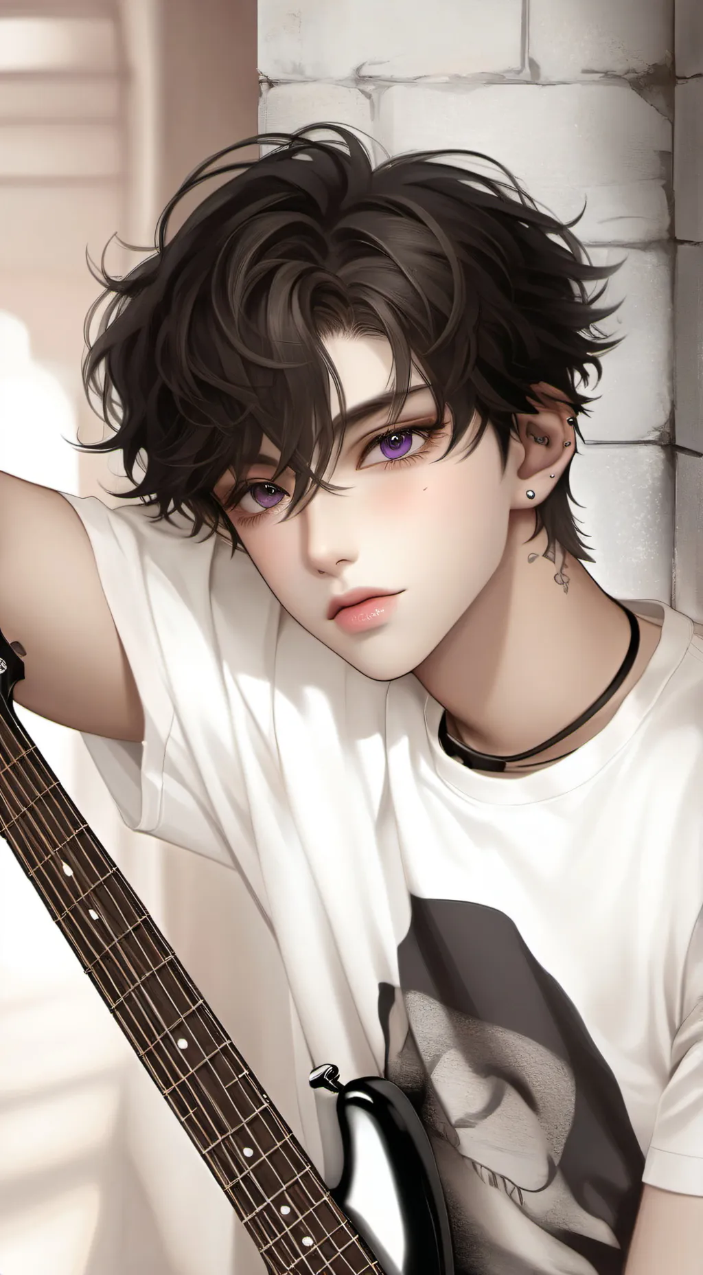 ai character: Cyann background
