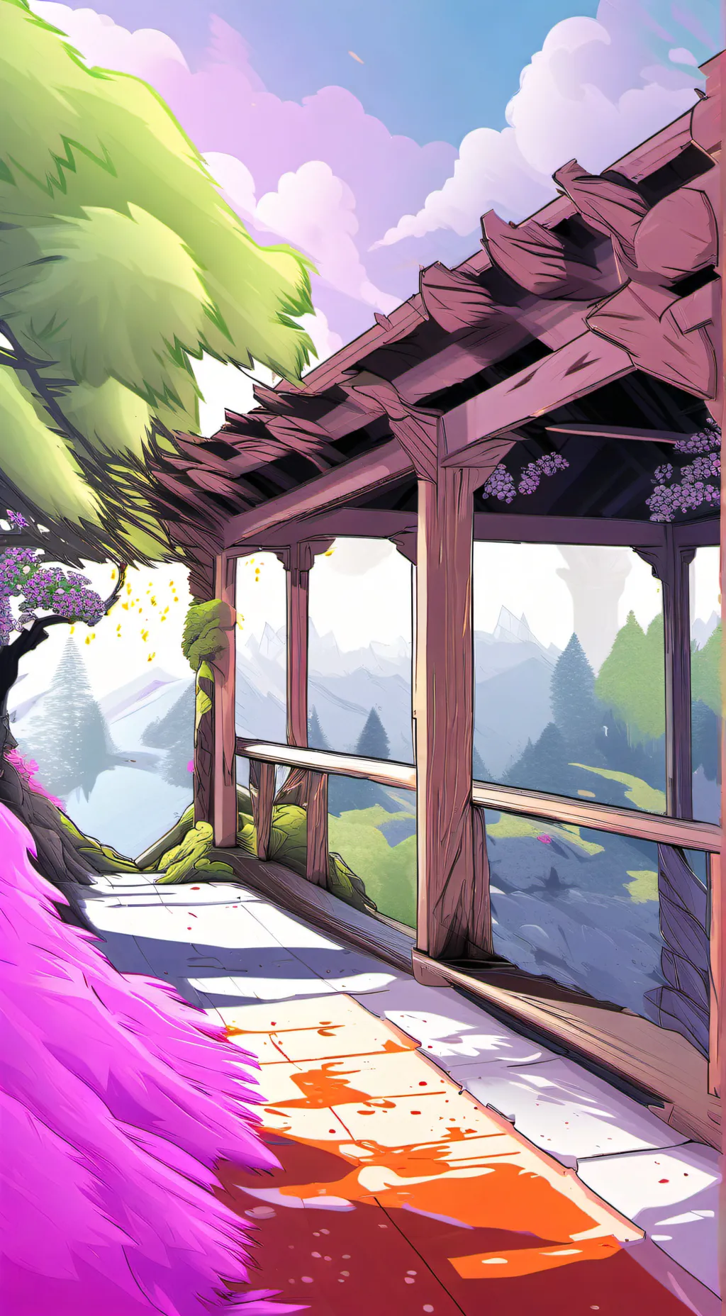 ai character: good boy camp 13 background