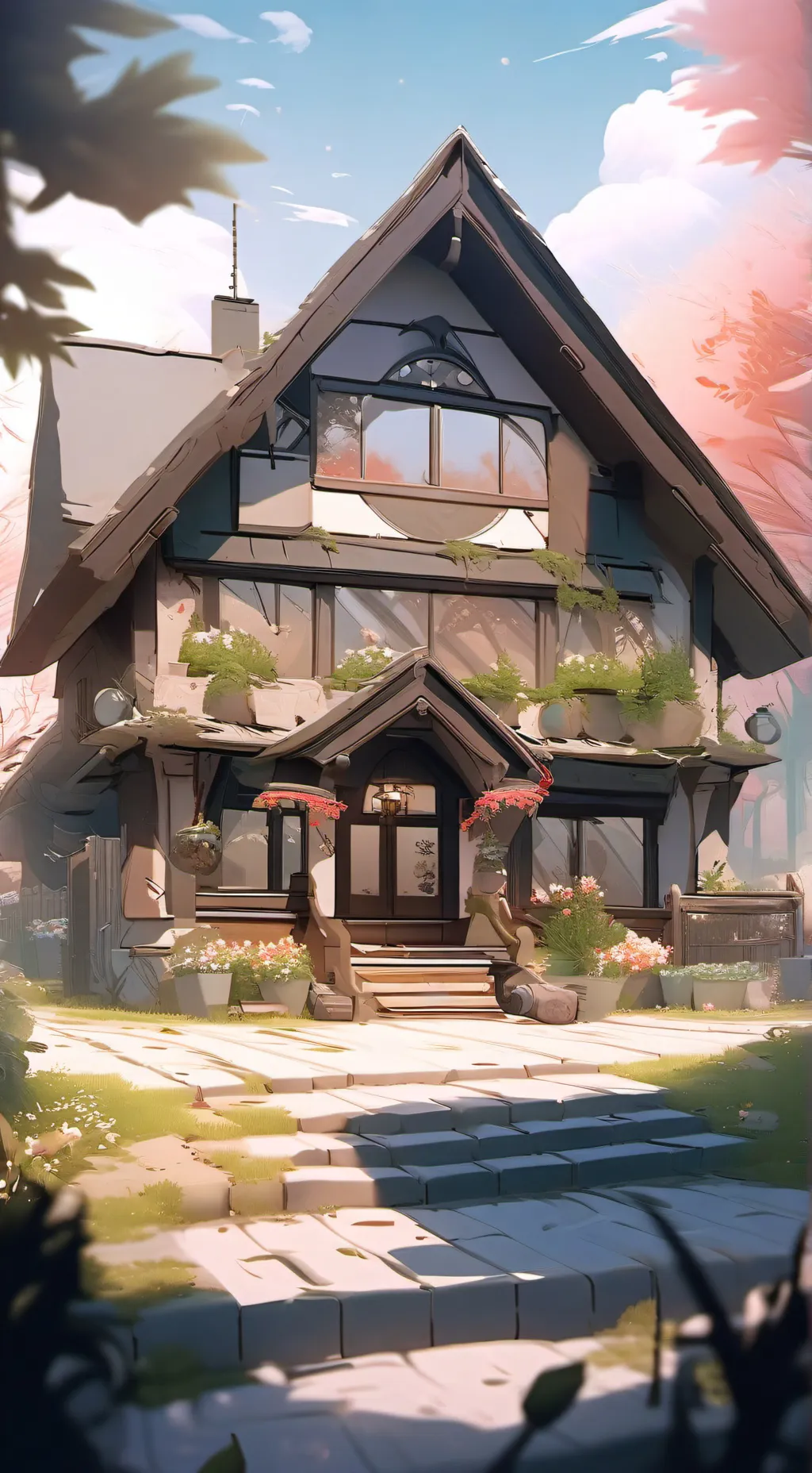 ai character: Grandma house  background