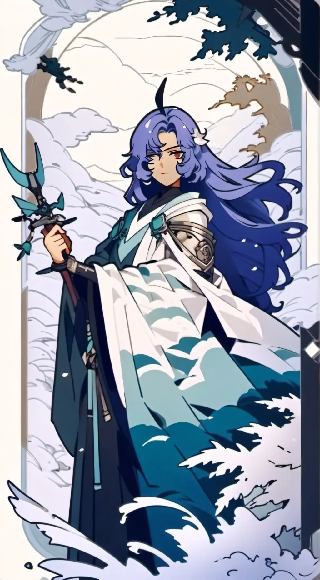 ai character: Rf wally background
