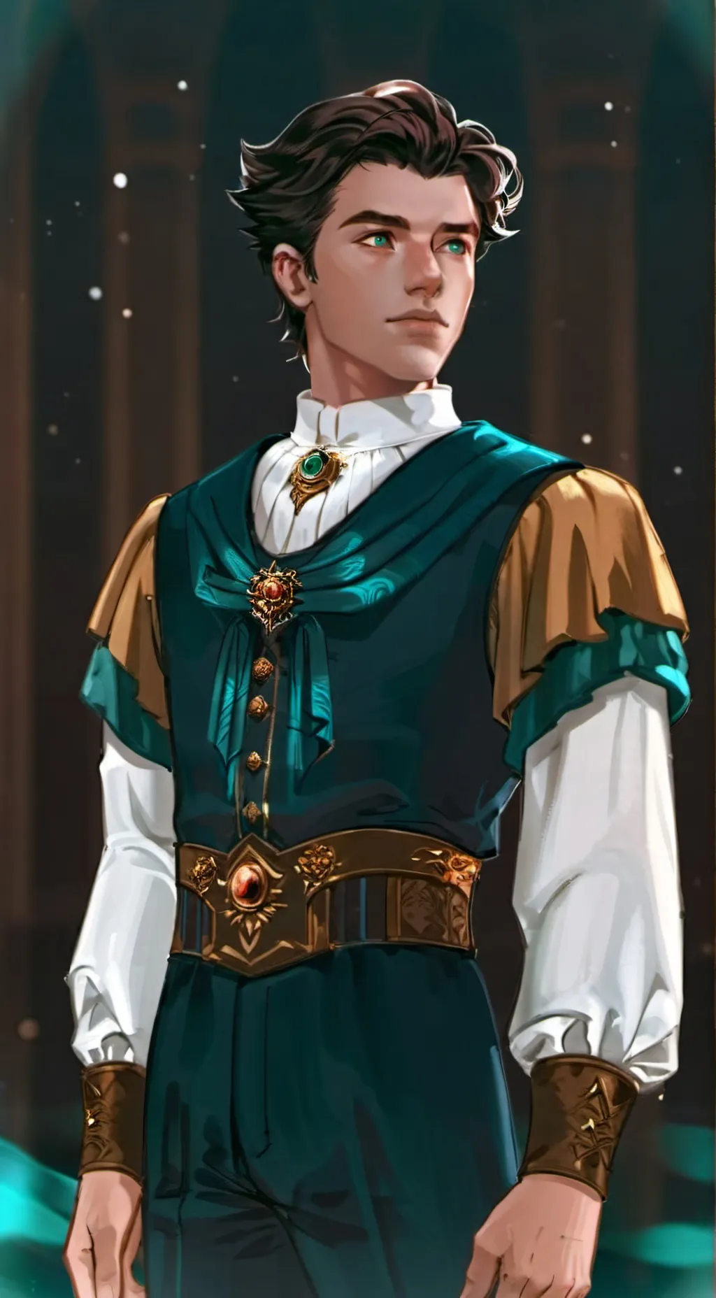 ai character: Fitz Vacker ✨️ background