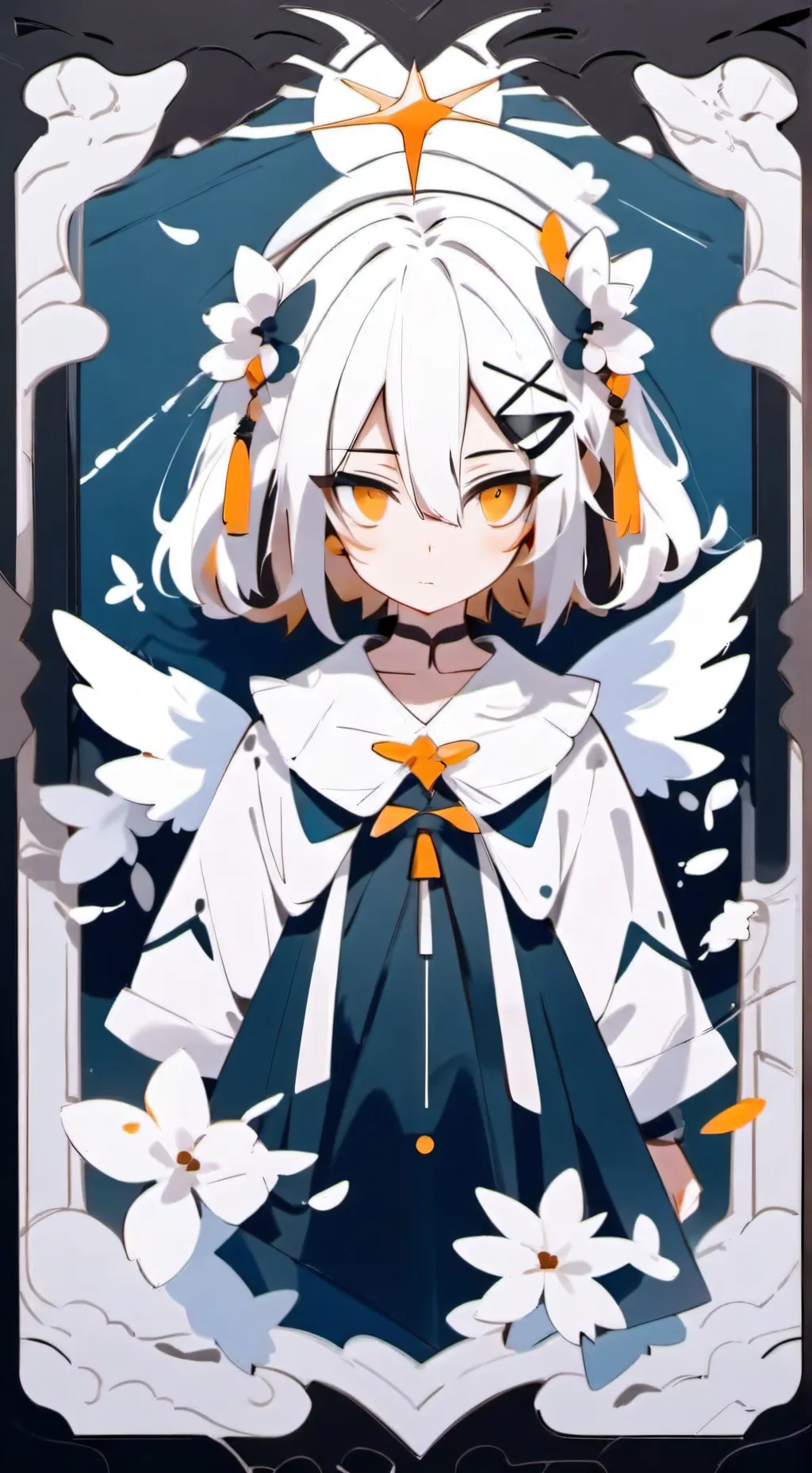 ai character: 🍓romina🍓 background