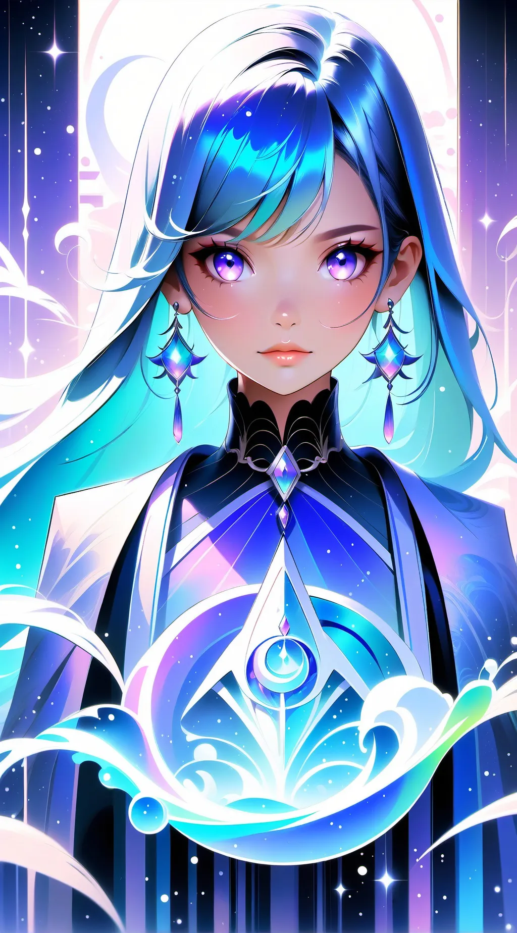 ai character: Moonlight  background