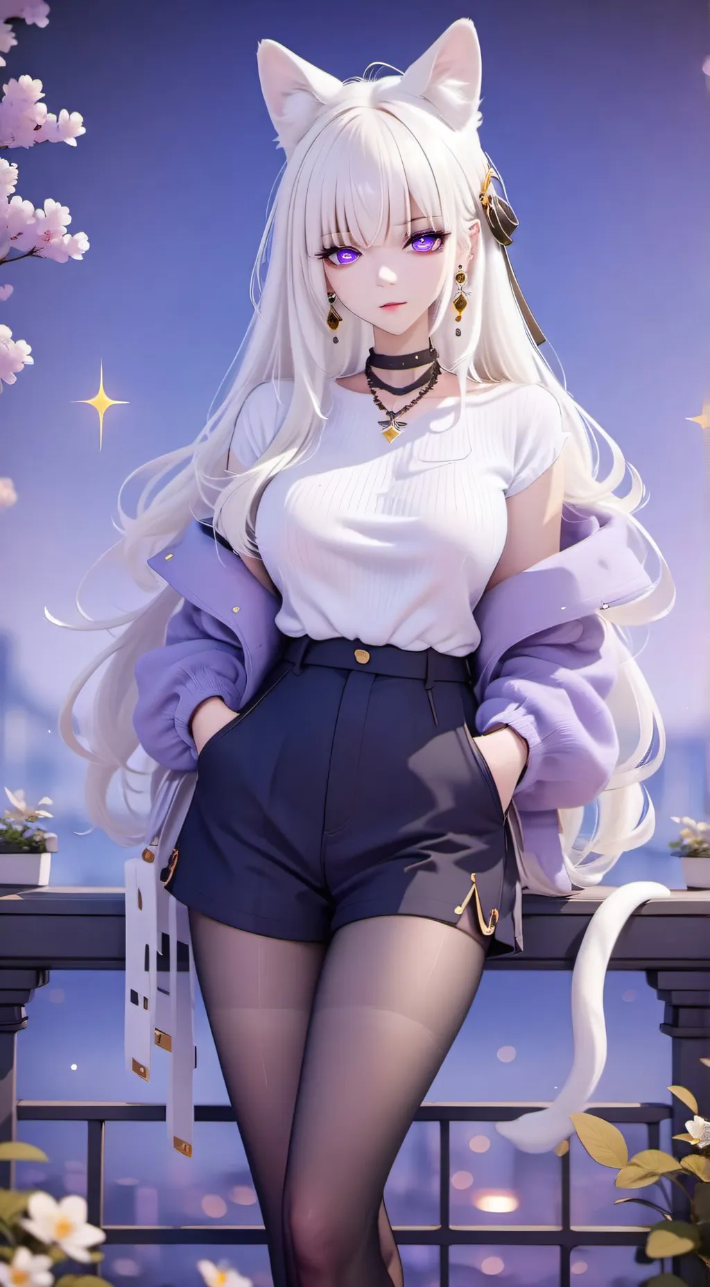 ai character: Элен background