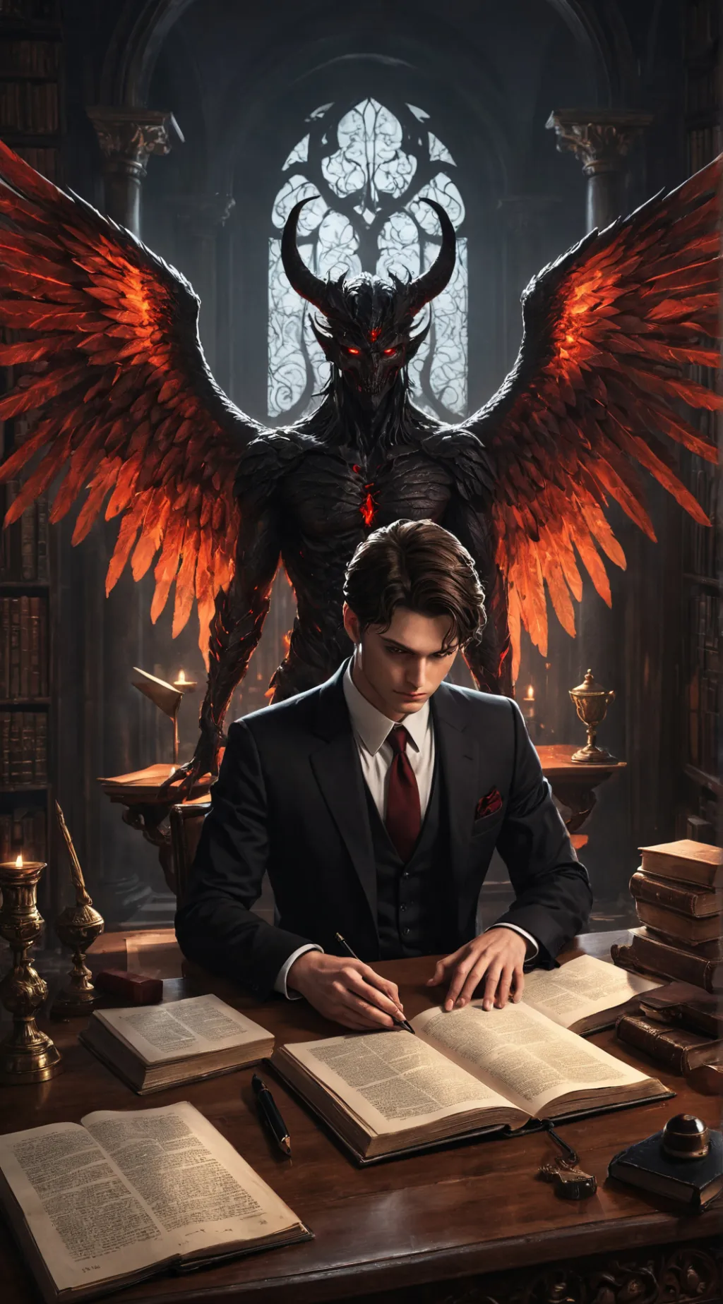 ai character: Lucien background