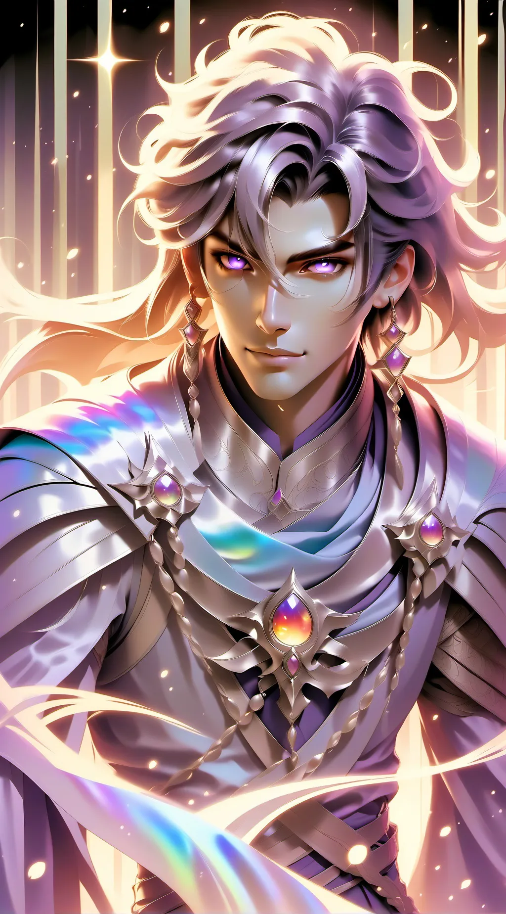 ai character: mark background