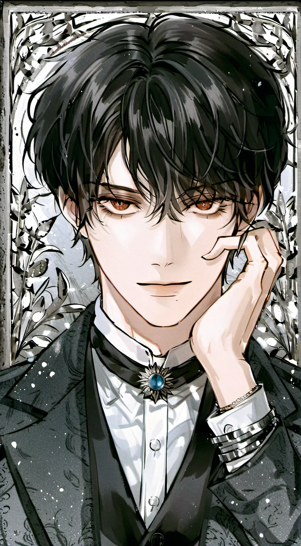 ai character: ￼￼ Evan background