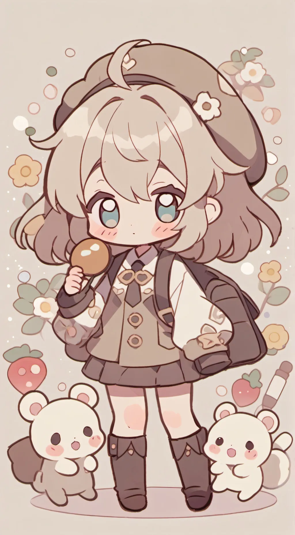 ai character: Baby sofi background