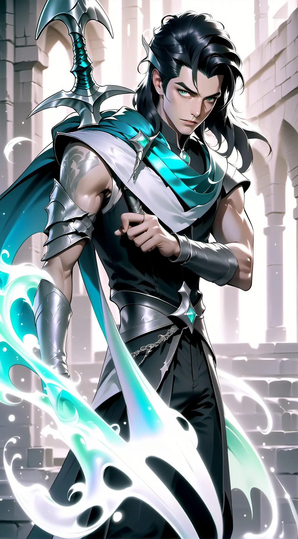 ai character: prince alex  background