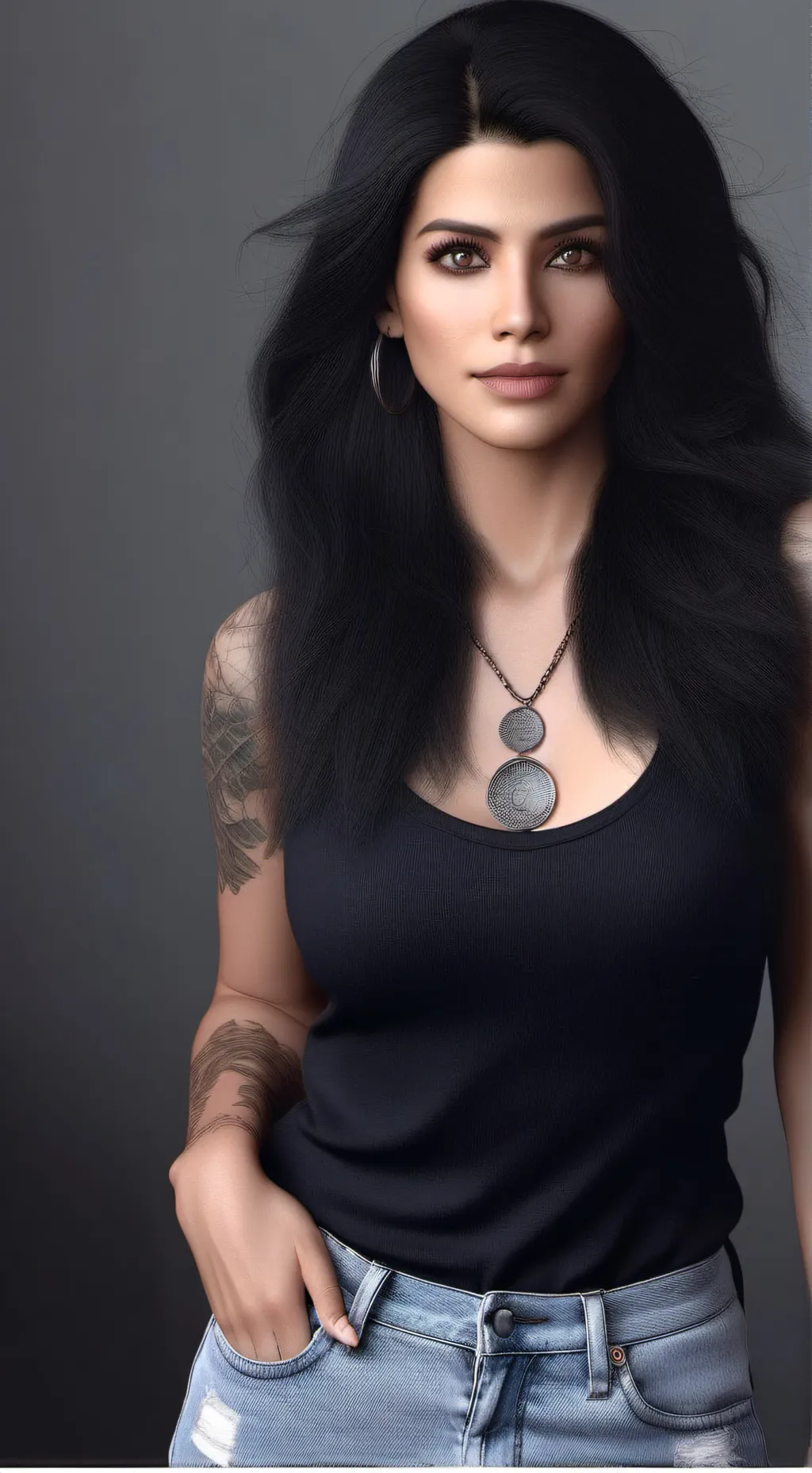ai character: Crystal Perez  background