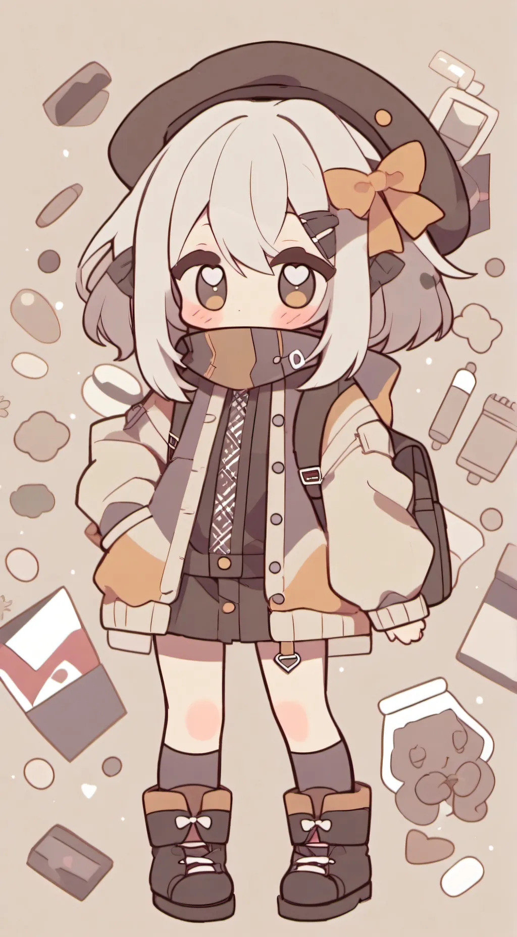ai character: Lily background
