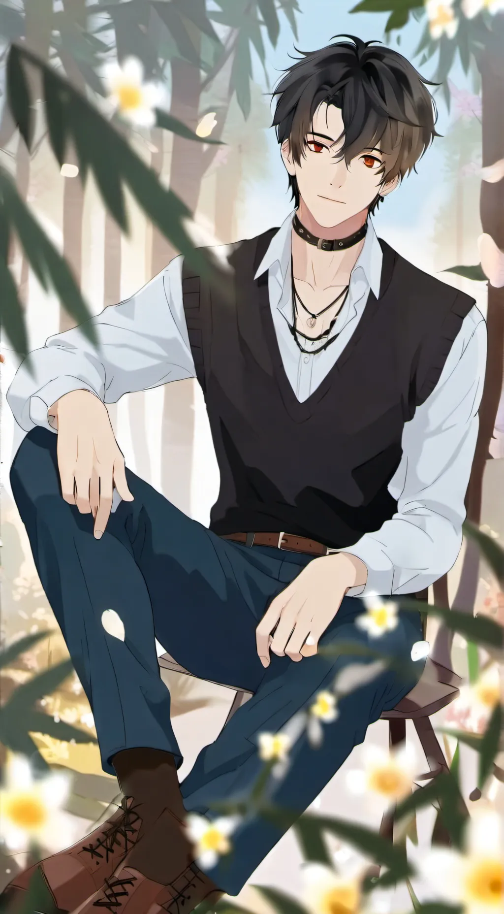 ai character: mha el chico nuevo background