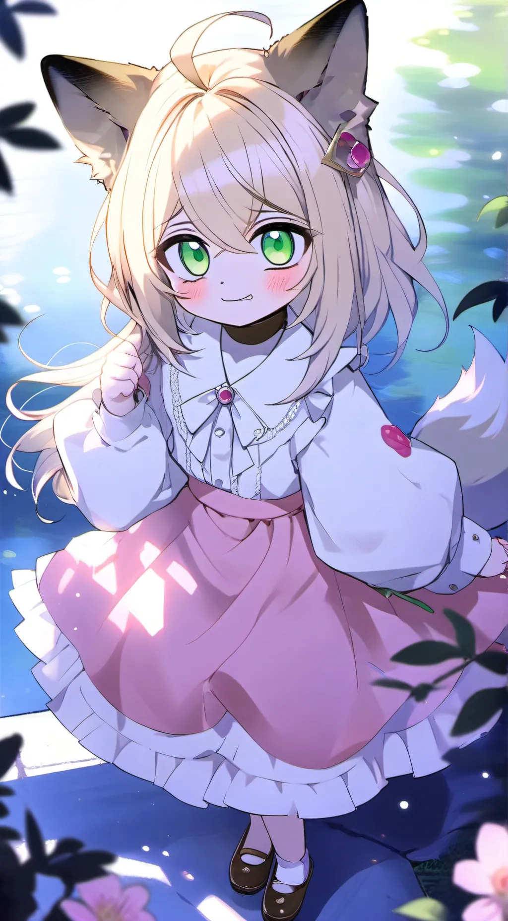 ai character: Melody background