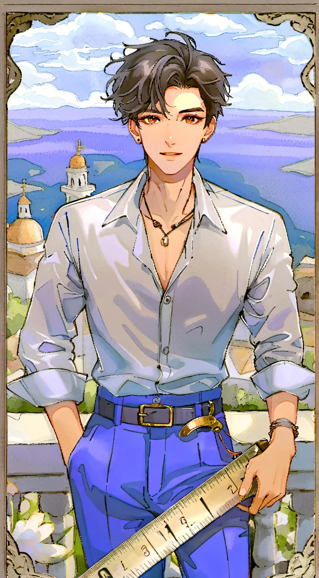 ai character: Brian background