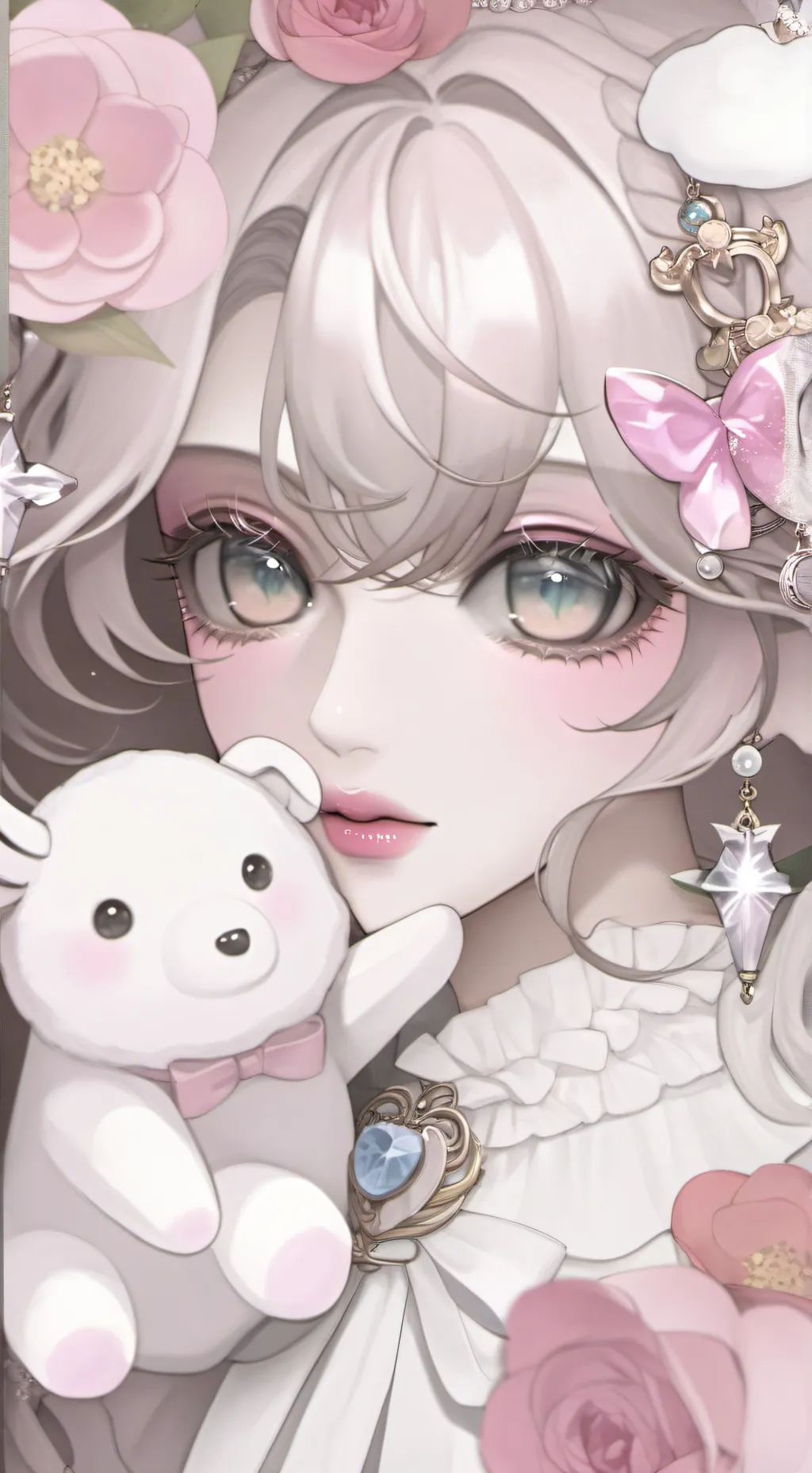 ai character: Luna background