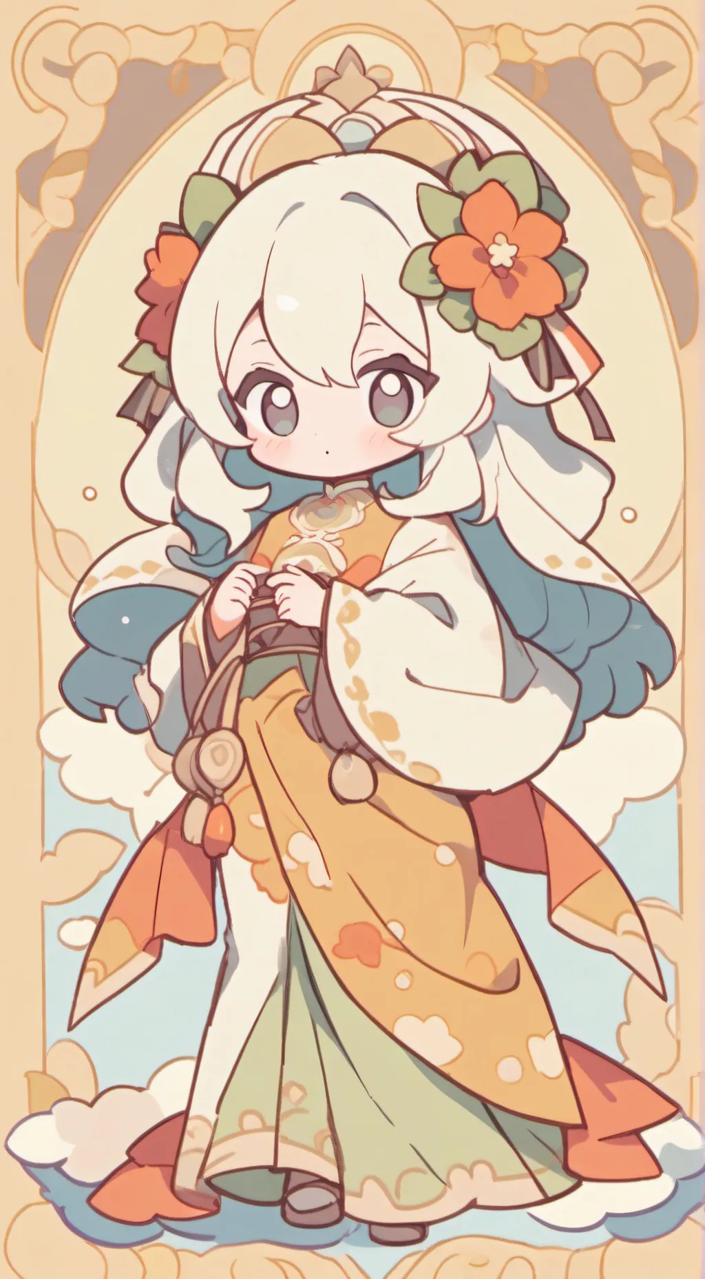 ai character: laya background