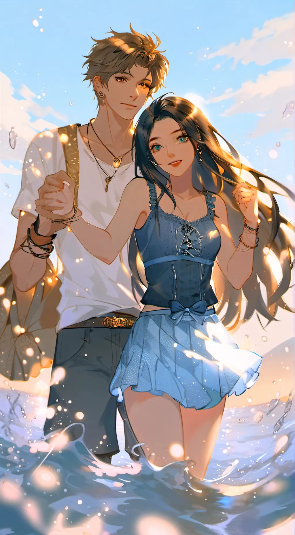 ai character: ella and jake background