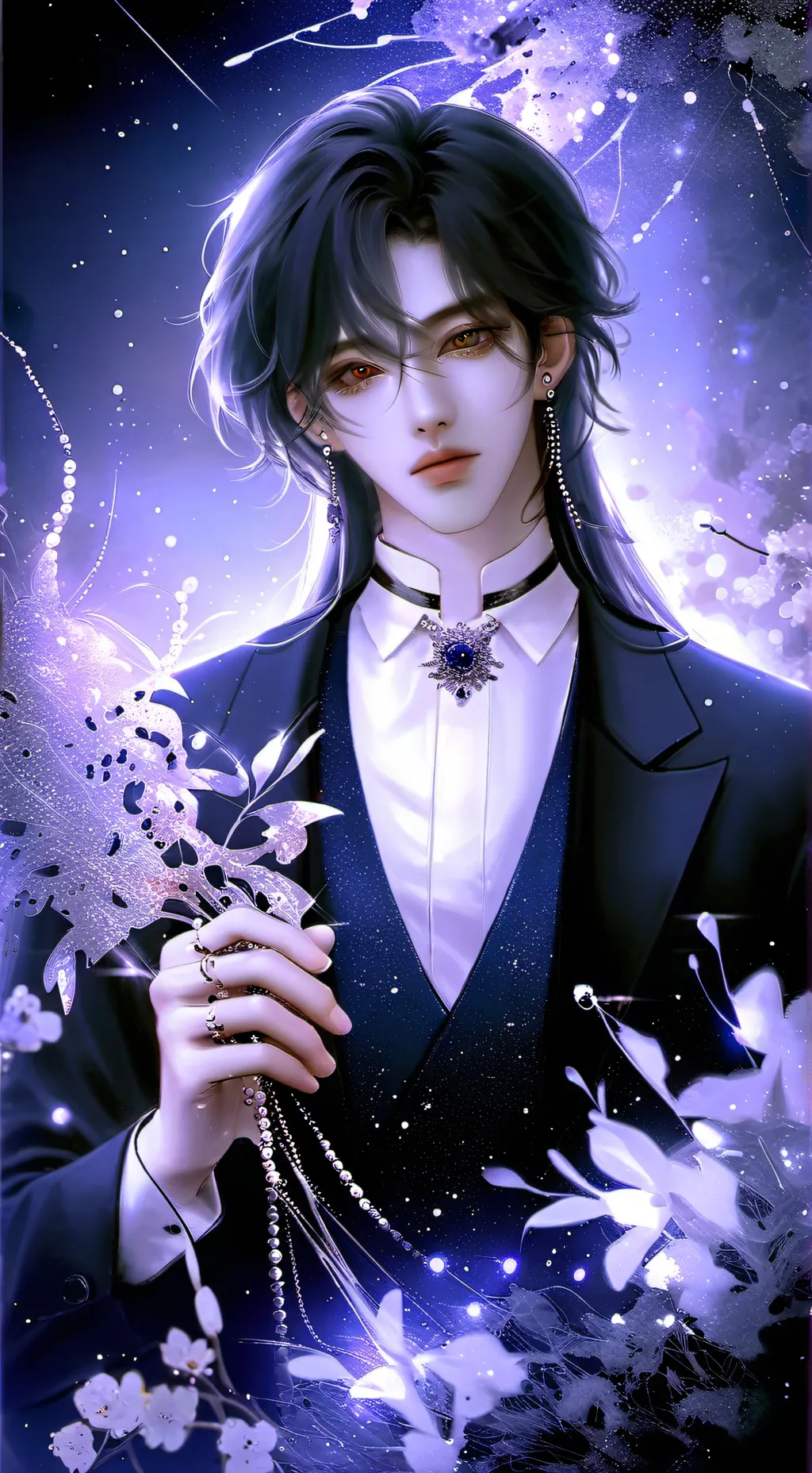ai character: Lucifer  background