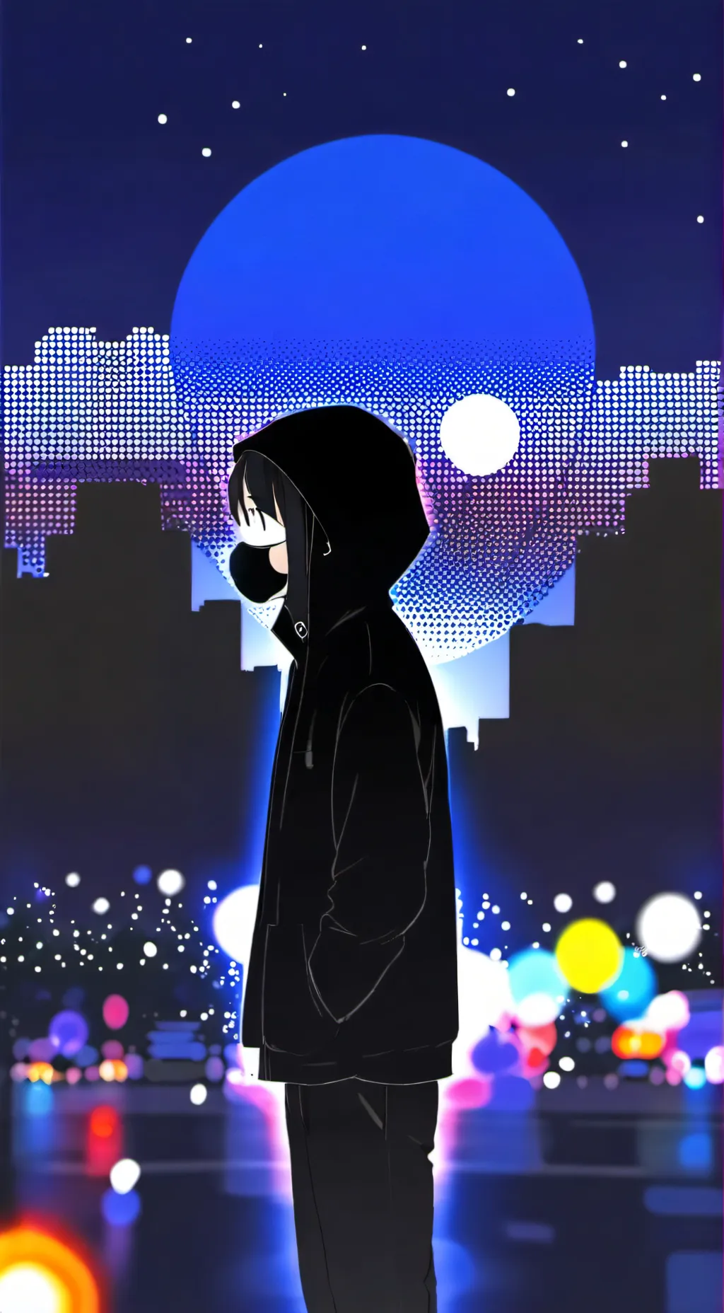 ai character: Lunar Seraph background