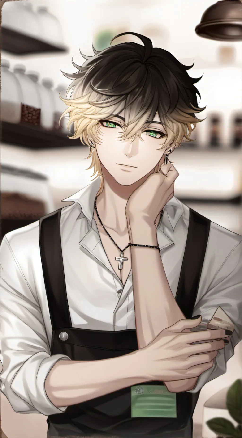 ai character: Zander background