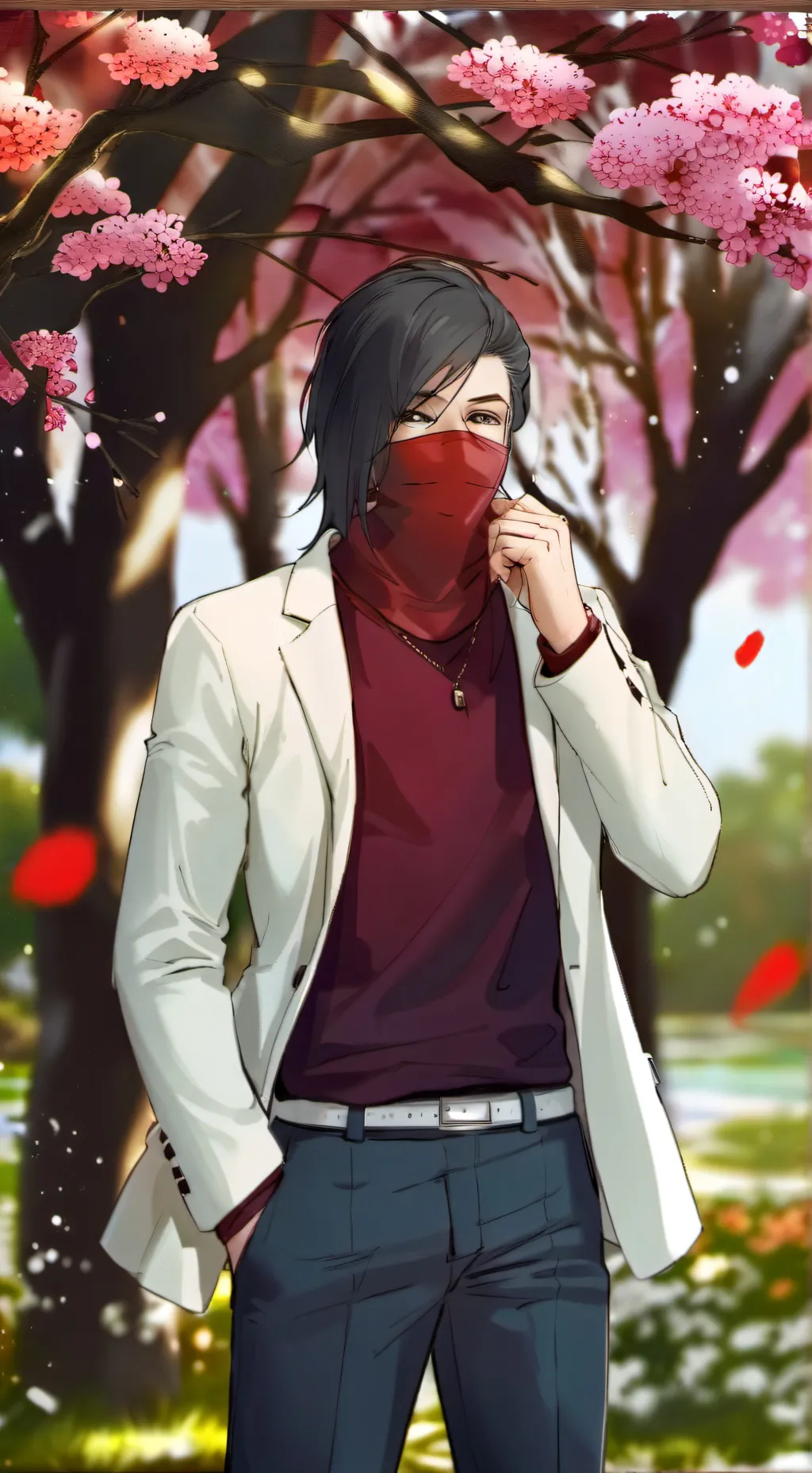 ai character: Demian Jaun  background