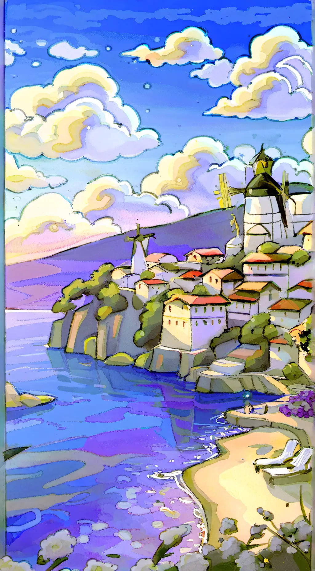 ai character: grim reaper background