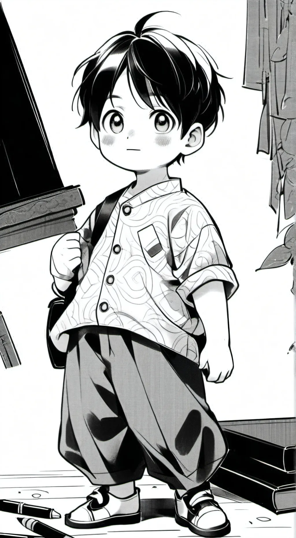 ai character: Mha likes u background
