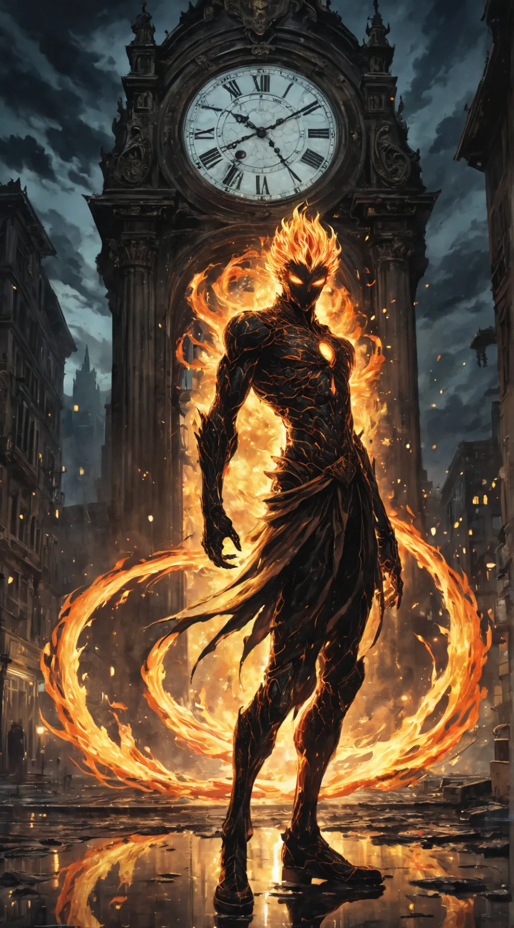 ai character: Pyros background