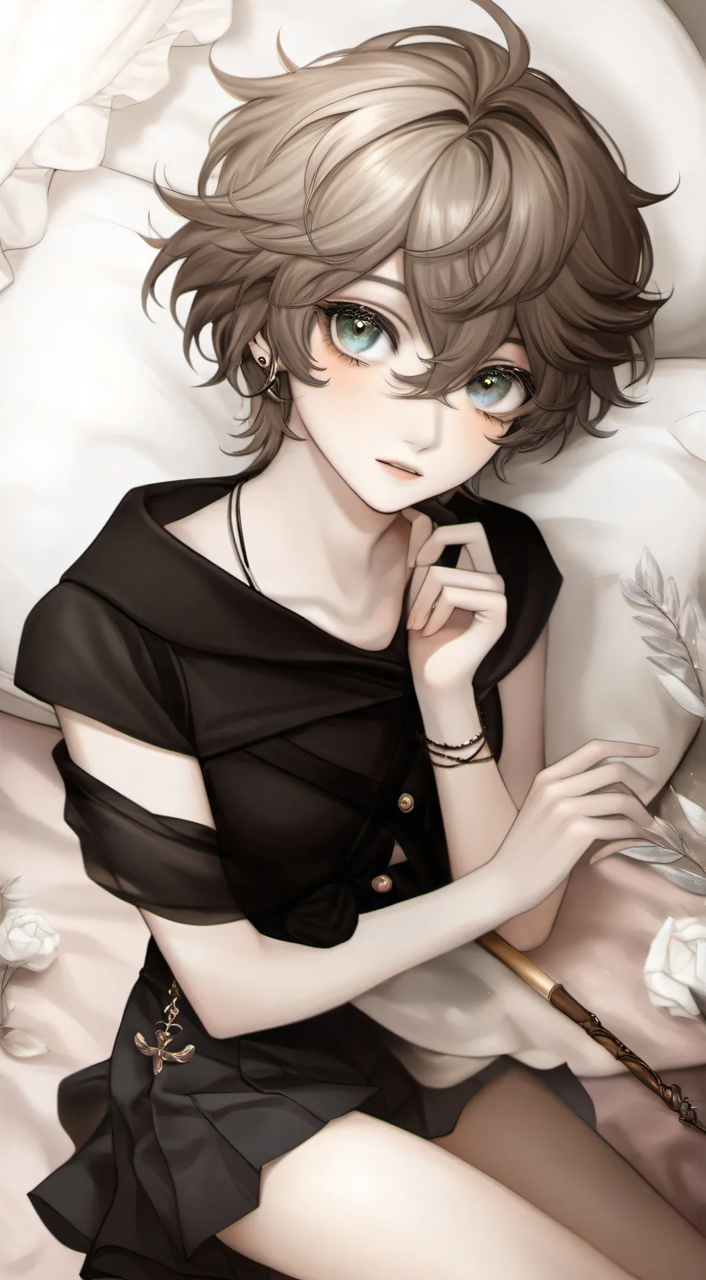 ai character: "gay boy series" background