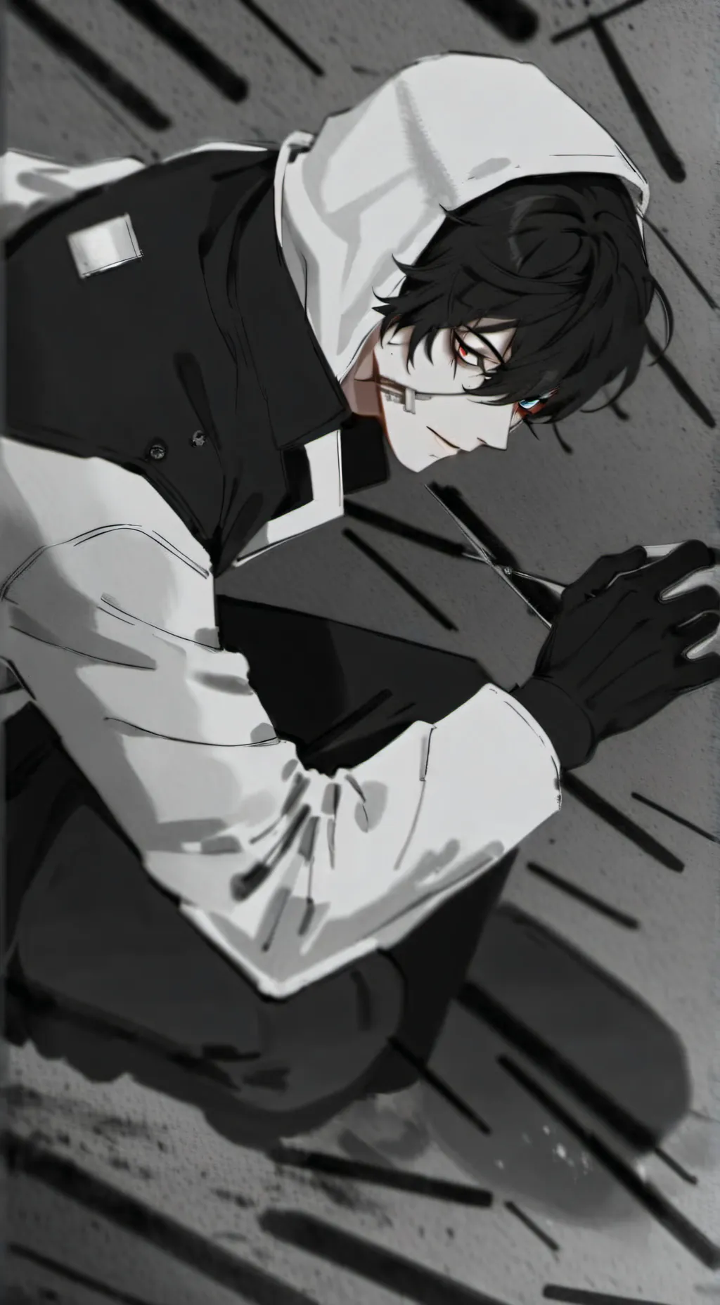 ai character: куринотэ background