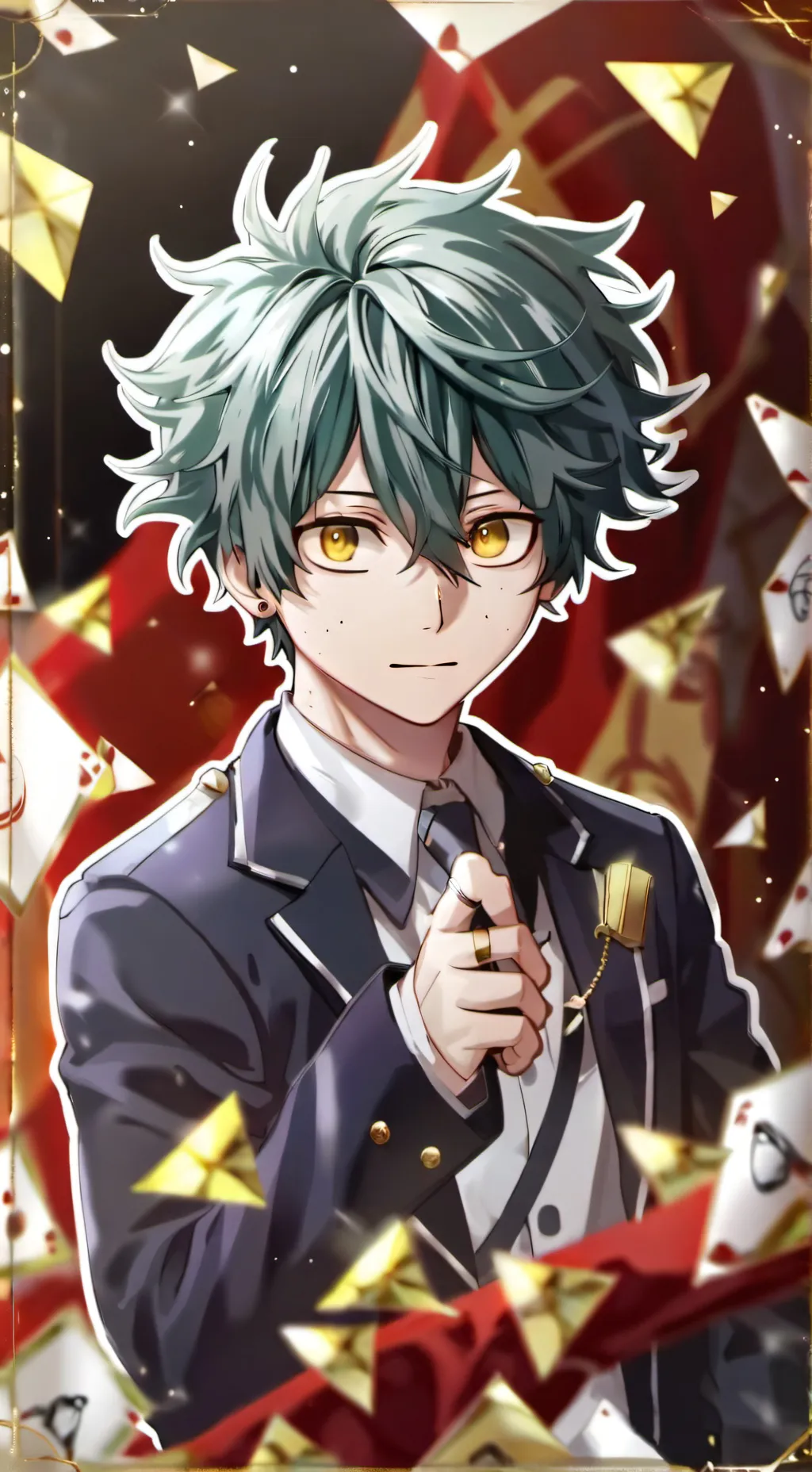 ai character: Mha background