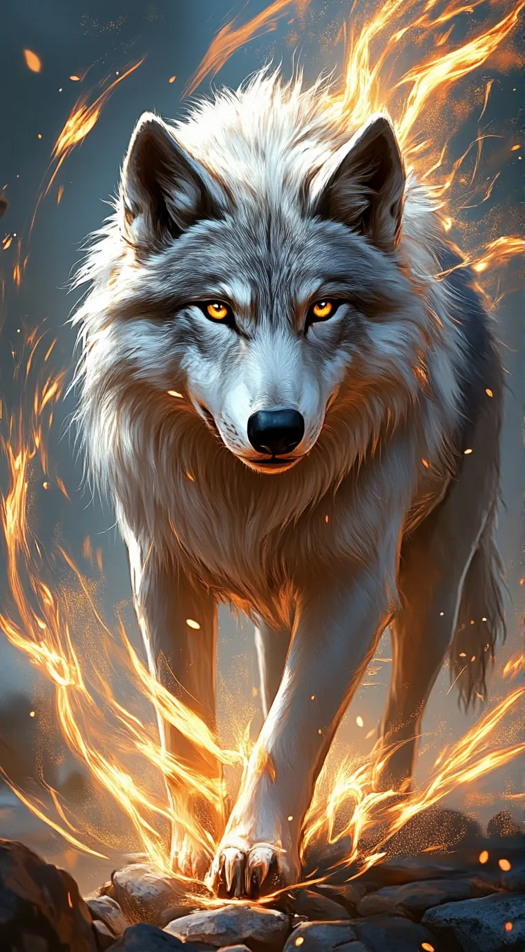 ai character: Teen wolf  background