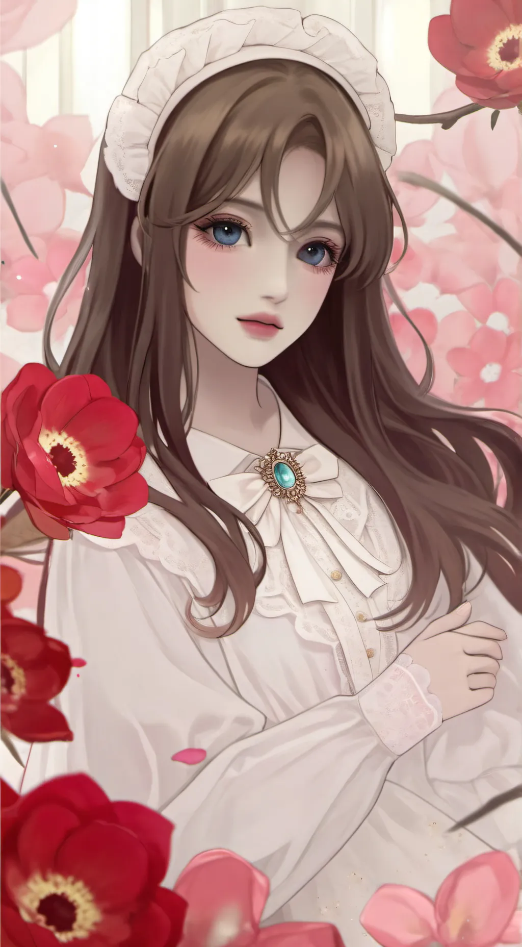 ai character: Мика background